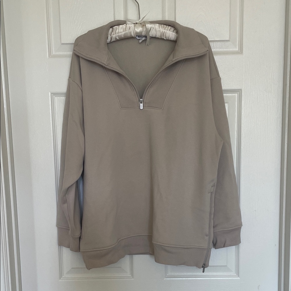 Athleta Cream Pullover